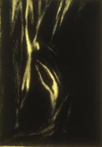 14. Anima Christi - Charcoal - 8 x 10 inches
