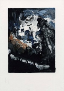 15. Creation II - Color Monoprints - 17 x 12 in